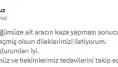 Vali Yavuz, Kaza Yapan Polislerin Sağlık Durumları Hakkında Açıklama Yaptı