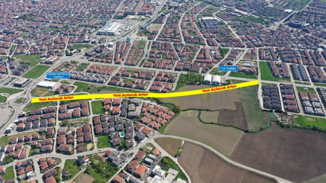 Büyükşehir'den Serdivana Yeni Duble Yol