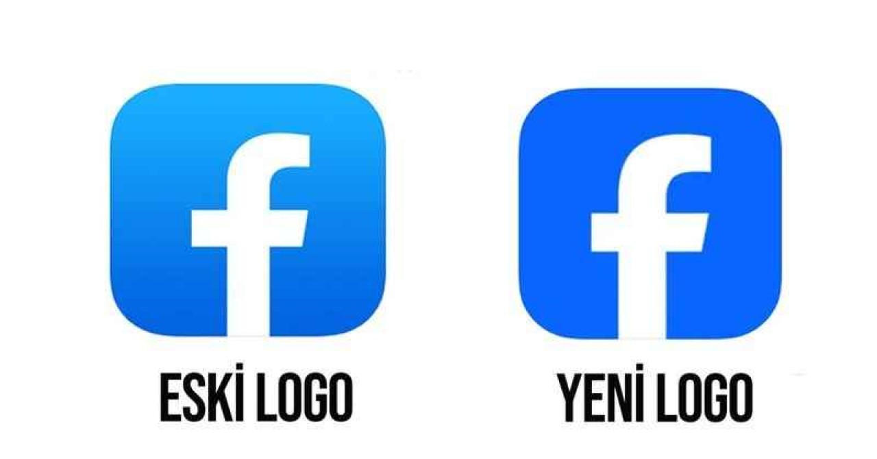 Facebook Logosunu Değiştirdi