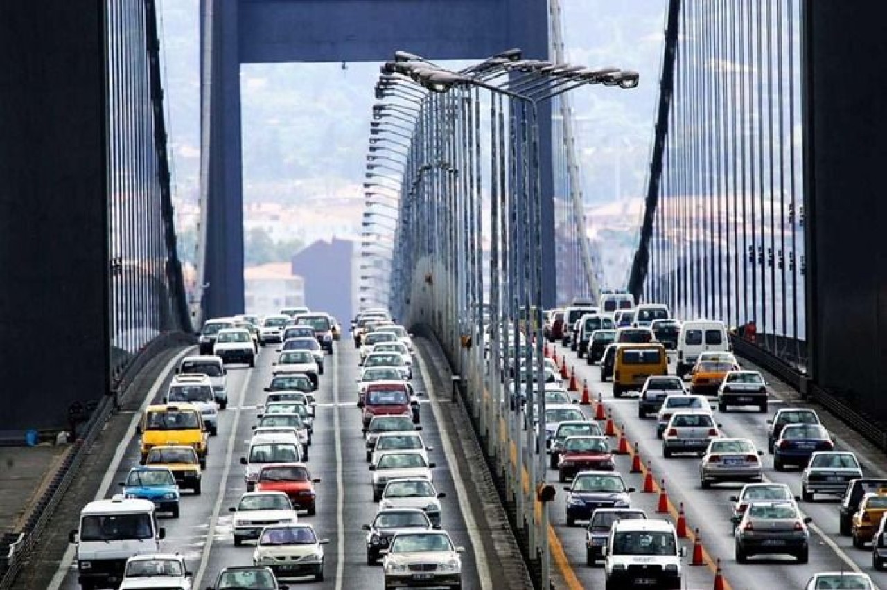 İstanbul'da Trafik Durdu