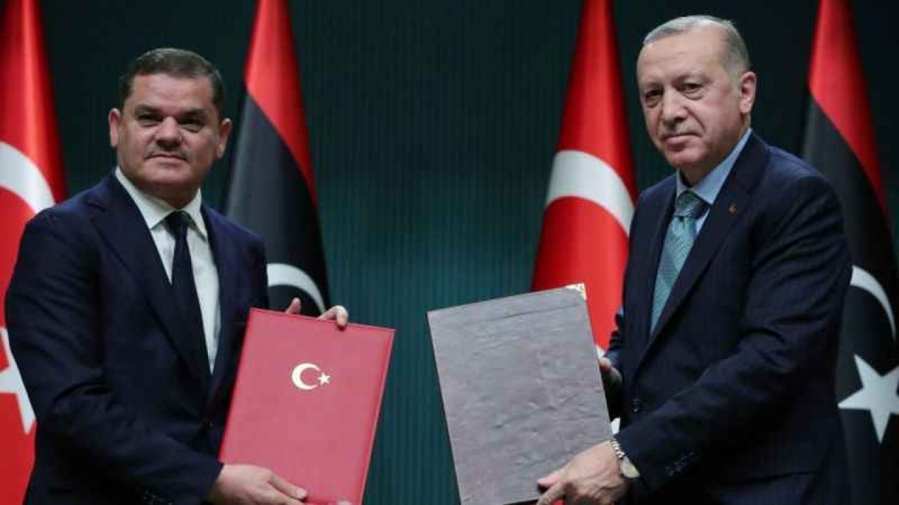 Erdoğan, Libya'nın Başbakanı Dibeybe ile Görüştü