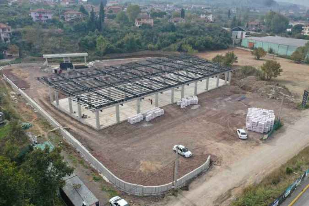 Kocaeli Karamüresel Terminal İnşaatı Hızla Devam Ediyor