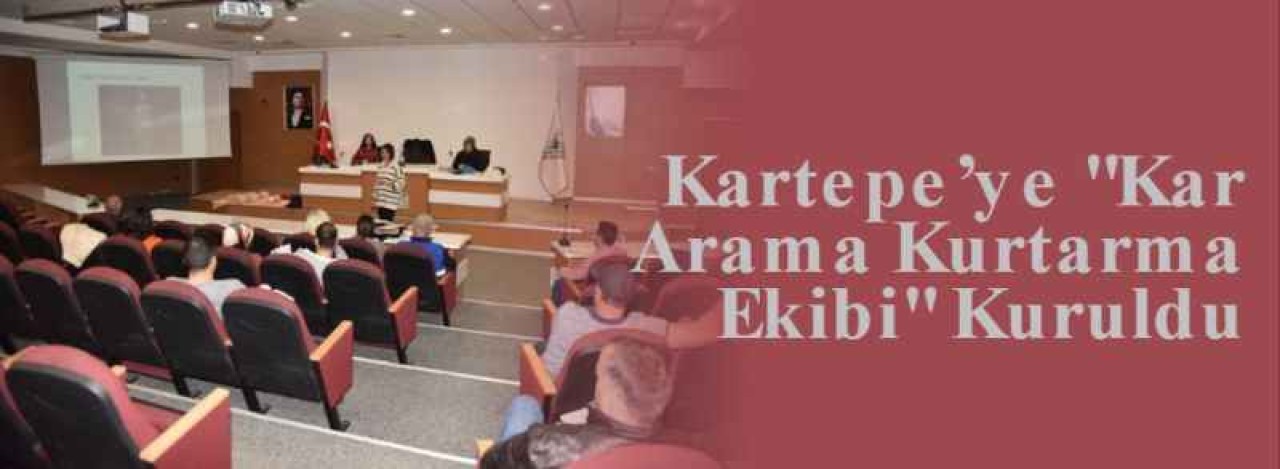 Kartepe’ye "Kar Arama Kurtarma Ekibi" Kuruldu 4