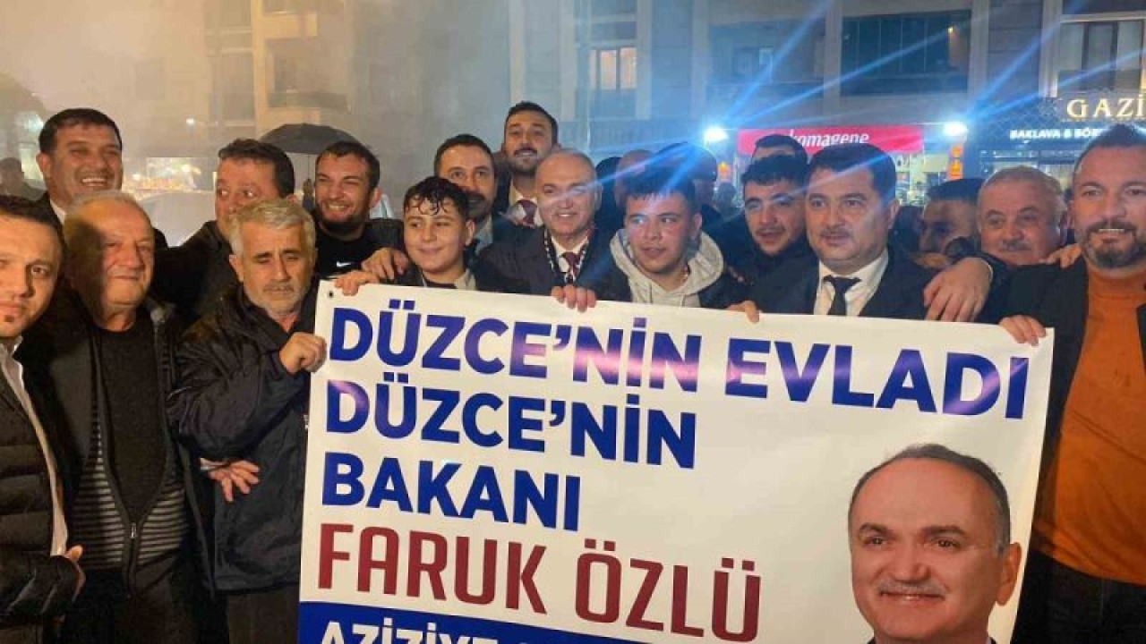 Düzce'de Faruk Özlü Tulum Ve Davul-Zurnalarla Karşılandı 6