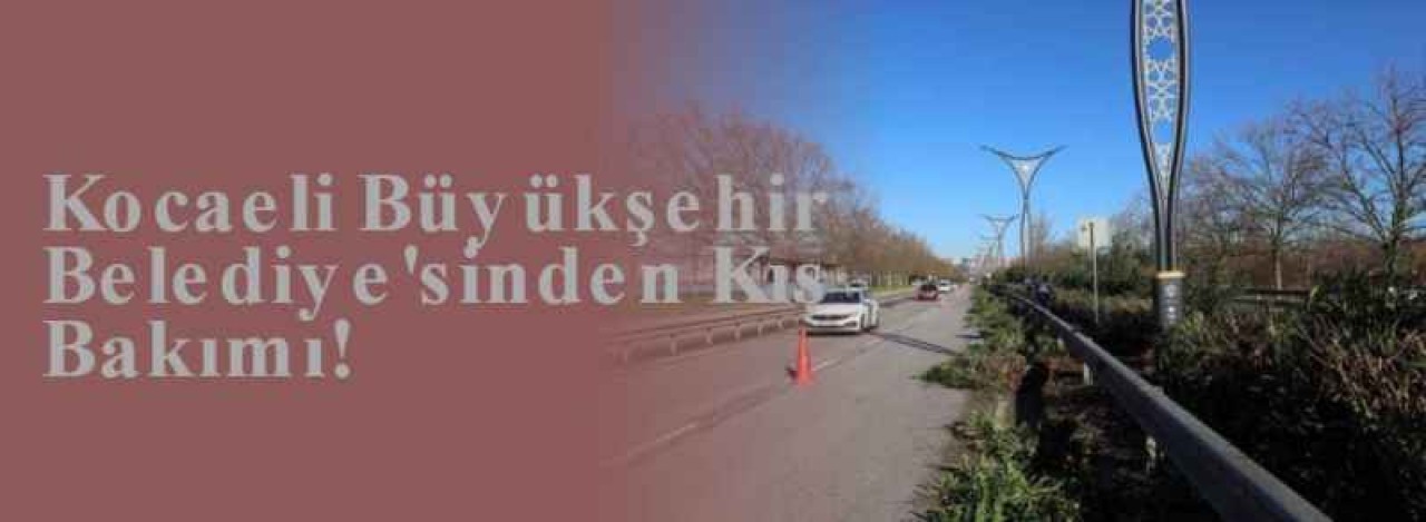 Kocaeli Büyükşehir Belediye'sinden Kış Bakımı! 4