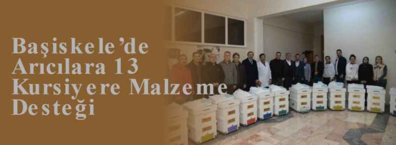 Başiskele’de Arıcılara 13 Kursiyere Malzeme Desteği 4