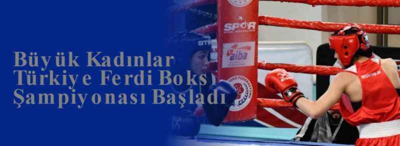 Büyük Kadınlar Türkiye Ferdi Boks Şampiyonası Başladı 6