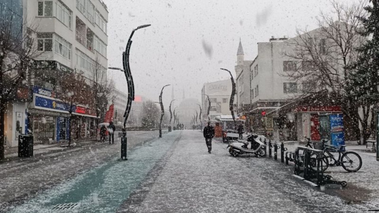 Bolu'da Kar Yağışı Etkisini Gösteriyor 5