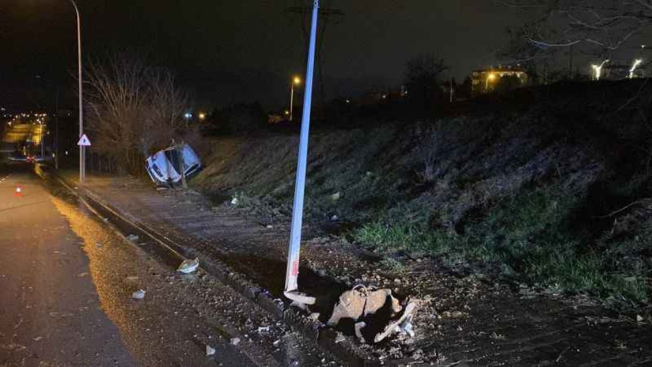  Kısa Süre Önce Alkollü Araç Kullanmaktan Ehliyetine El konulan Sürücü Kaza Yaptı! 2