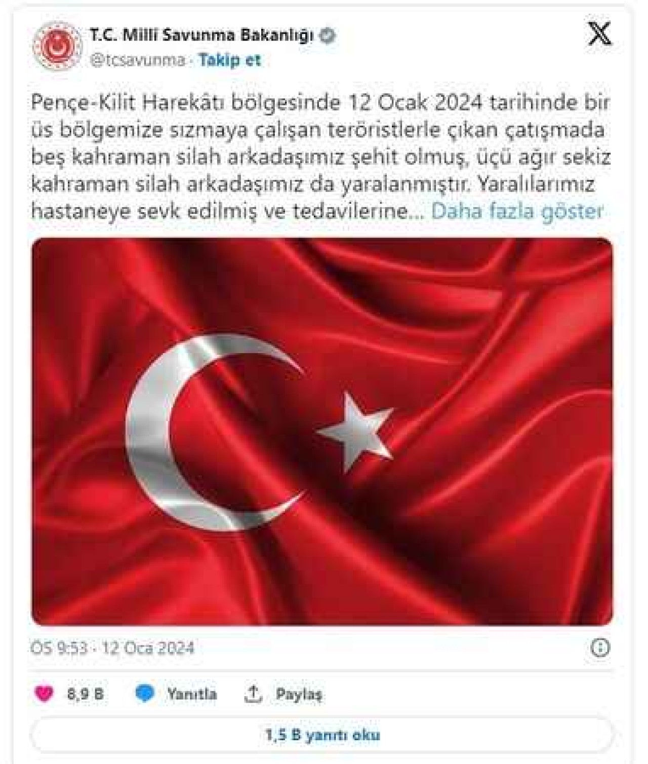 Kuzey Ira'ta Üs Bölgesine Saldırı Düzenlendi: 5 Asker Şehit!