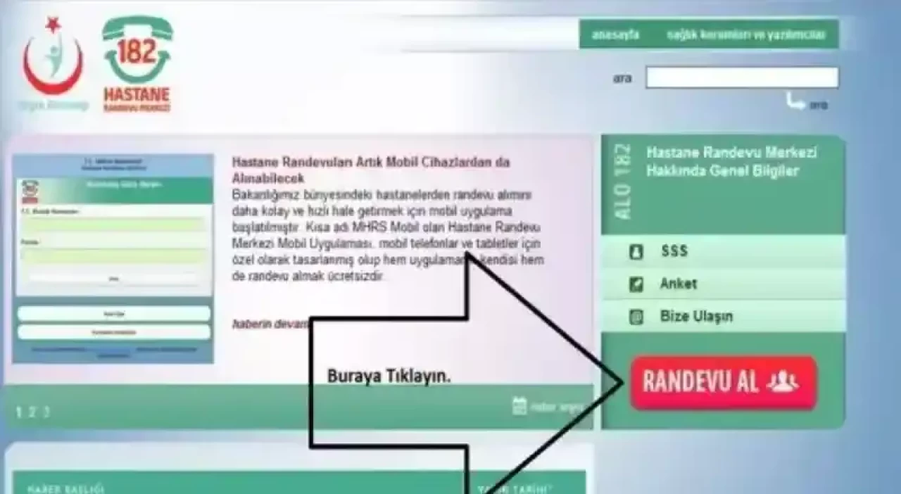 MHRS Randevu Alma Nasıl Yapılır? Resimli Anlatım
