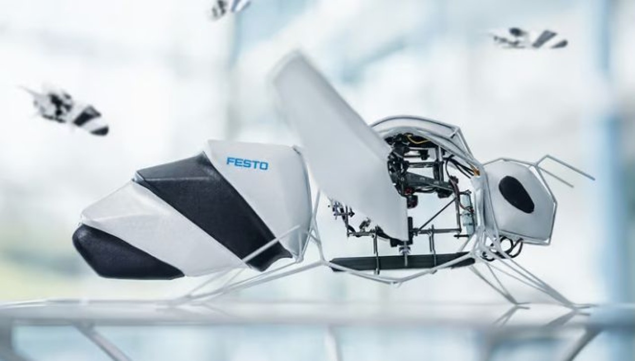 Festo'nun Yeni Robotik Arıları BionicBee Tanıtımı