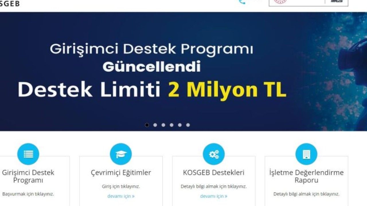 KOSGEB Girişimcilik Destek Programı 2024