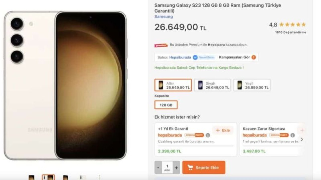 Samsung Galaxy S23 Şimdi Orta Segment Fiyatına İndirimle Satılıyor!