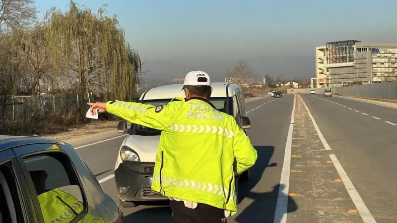 Düzce'de 126 Araç Trafikten Men Edildi