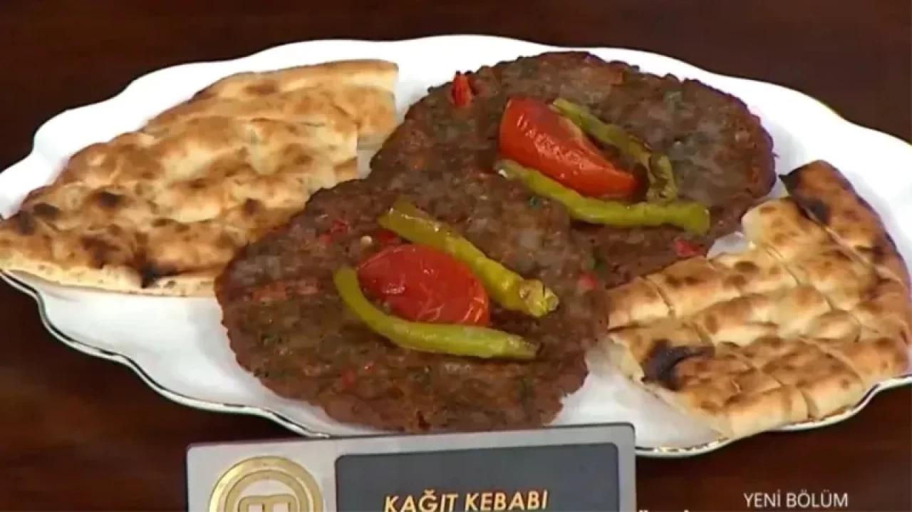 MasterChef'te Kağıt Kebabı Rüzgarı Esti! İşte Şefleri Sarsan Kağıt Kebabı Tarifi!