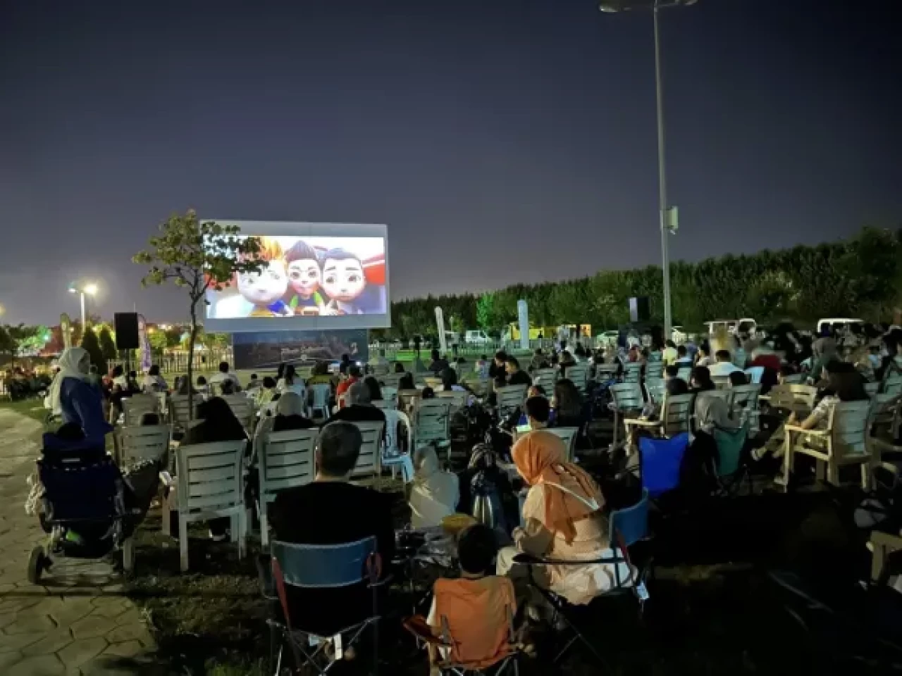 Kartepe’de Çocuklar Sinema Keyfi Yaşadı