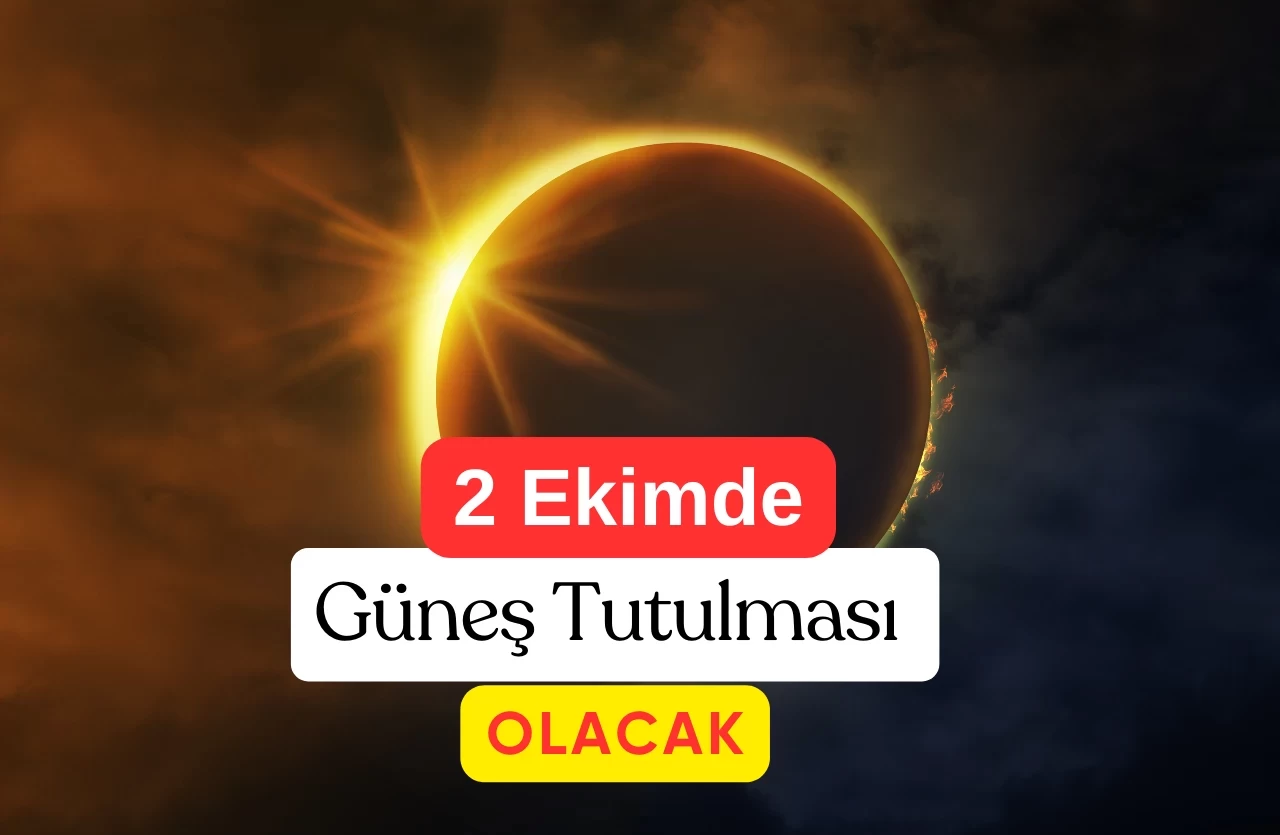 2 Ekim 2024 Güneş Tutulması Türkiye'den Görülebilecek mi? İşte Merak Edilen Detaylar!