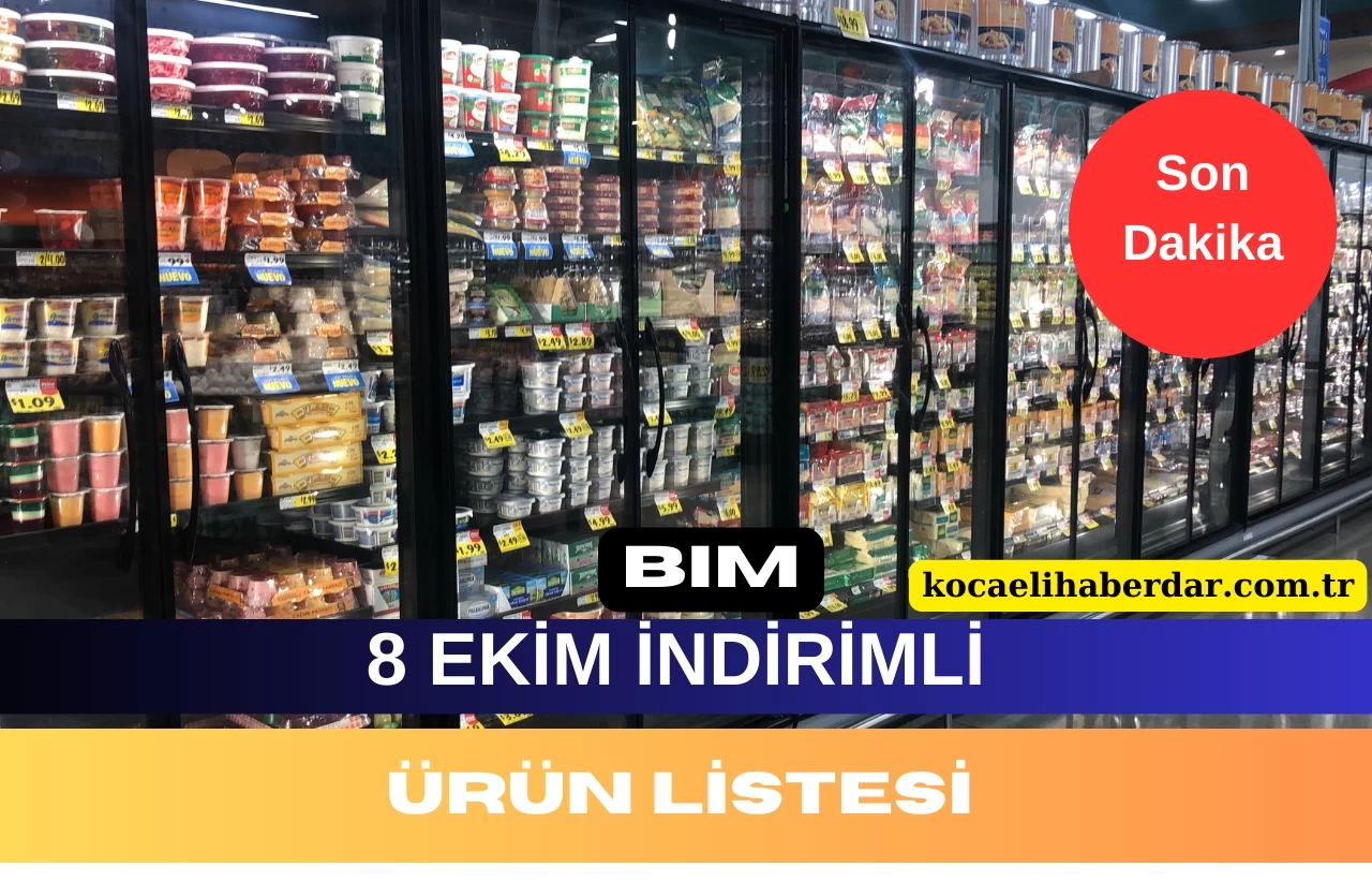 İnanılmaz Fırsatlar! BİM 8 Ekim 2024 Aktüel Ürünler Kataloğu Açıklandı