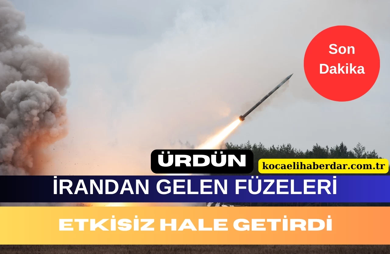 Ürdün, Hava Sahasına Giren İran Füzelerini Başarıyla Düşürdü!