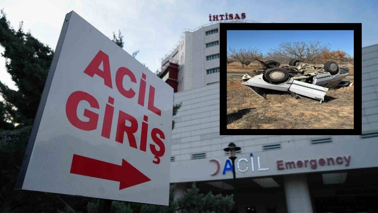 Kırşehir'de Feci Trafik Kazası! Oğlunun Ölüm Haberini Alan Baba Kalp Krizi Geçirdi