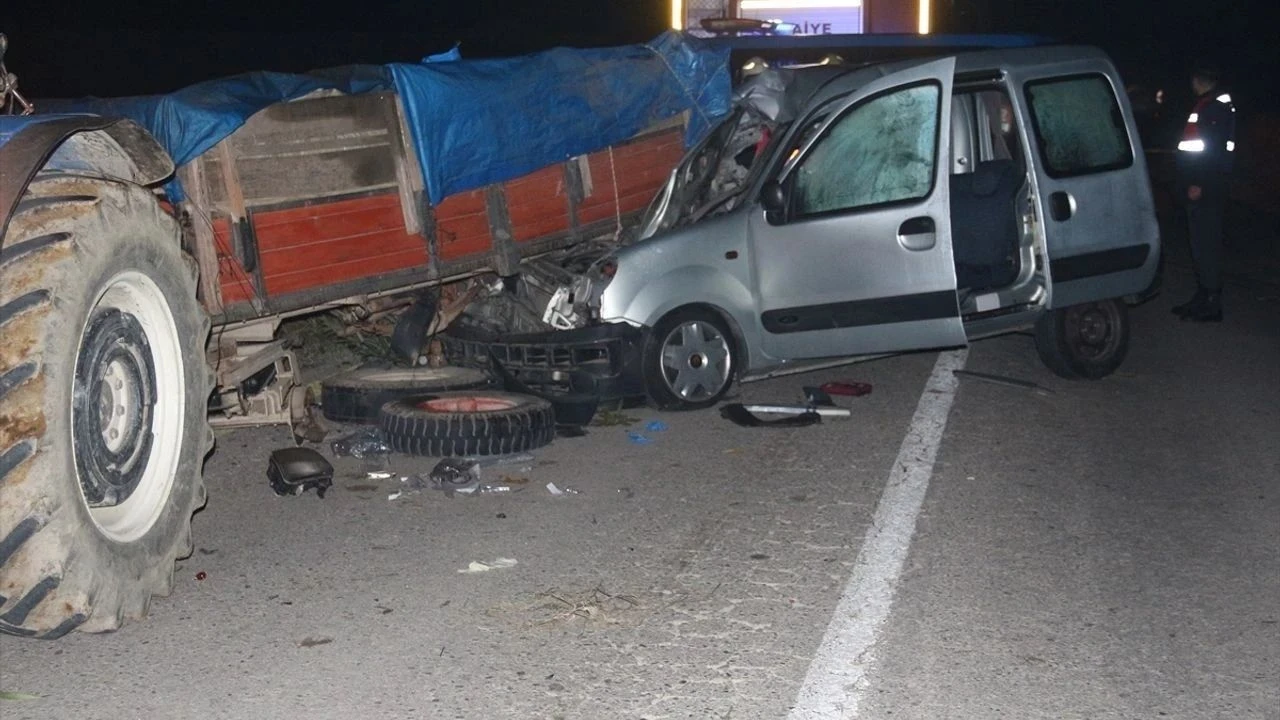 Manisa’da Korkunç Kaza! 1 Ölü, 2 Yaralı