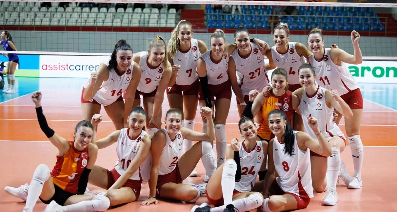 Galatasaray Kadın Voleybol Takımı Balkan Kupası'nı Kazandı