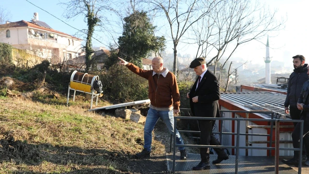 Başkan Özlü, Konuralp Antik Kenti'nde yenilikçi düzenlemeleri inceledi