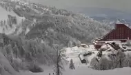 Kartepe, Sonbaharın İlk Karı ile Beyaza Büründü