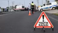 Hatay – Adana Otobanında Kaza! Kamyon Fren Arızası Nedeniyle Bariyere Çarptı