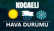 27 Aralık 2024 Kocaeli hava durumu: Kocaeli'de bugün havalar nasıl olacak?