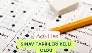 Açık Lise Sınav Tarihleri Belli Oldu: 2024-2025 Dönemi İçin Geri Sayım Başladı