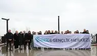 Kocaeli Gebze'de gençler tarafından kış kampı yapıldı