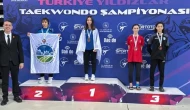 Sakarya Büyükşehir Belediyesi sporcusu Ecrin Yılmaz Taekwondo şampiyonasında 2. oldu