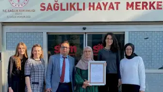 Bebek Dostu Sağlıklı Hayat Merkezi unvanını aldı