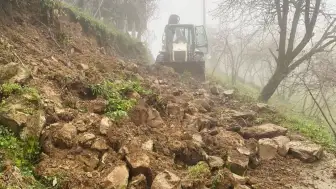 Düzce'de heyelana anında müdahale edildi: Heyelana karşı hazırlıklı olunmalı