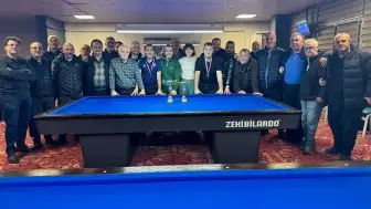 Baha Alptekin Düzce 3 bant bilardo şampiyonu oldu