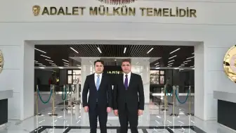 Vali Aslan'dan Düzce Adliyesi'ne ziyaret