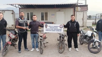 Bolu'da motosiklet hırsızları kıskıvrak yakalandı