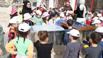 Düzce Üniversitesi Süs ve Tıbbi Bitkiler Botanik Bahçesi anaokulu öğrencilerine ev sahipliği yaptı