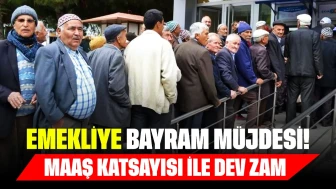 Emekliye bayram müjdesi: Maaş katsayısı ile dev zam