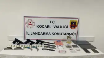 Kocaeli'nin Dilovası ilçesinde 800'e yakın yasaklı madde ele geçirildi