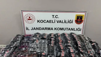 Kocaeli İl Jandarma Komutanlığı sahte gözlük kaçakçılarını yakaladı