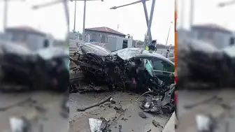 Sakarya Kuzey Marmara Otoyol'unda feci trafik kazası: Karı-koca hayatını kaybetti