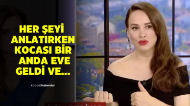 Gergin Anlar: Canlı Yayında Aldatıldığını Anlatan Kadın Eşine Yakalandı!