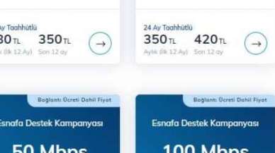 Türk Telekom İnternet Tarifeleri 2024