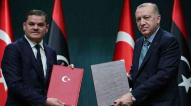 Erdoğan, Libya'nın Başbakanı Dibeybe ile Görüştü