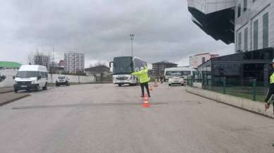 Bolu’da Otogarda Kış Lastiği Uygulaması!