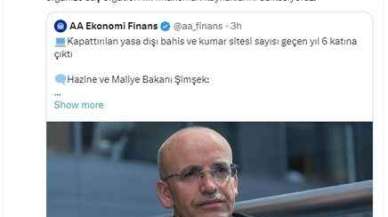 Mehmet Şimşek Bahis Siteleri ile ve Vergi Kaçakları ile Mücadelenin Süreceğini Açıkladı