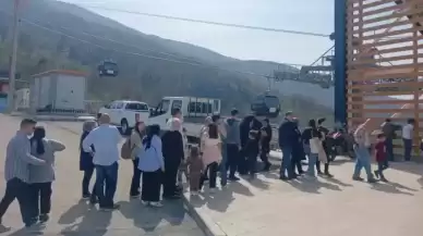 Kocaeli Kartepe'de Teleferik Hizmete Açıldı